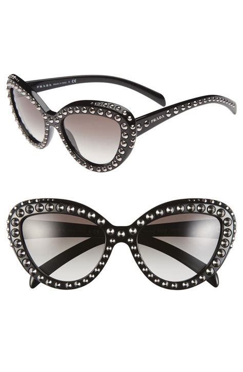 fake prada cat eye sunglasses|prada cat eye studded sunglasses.